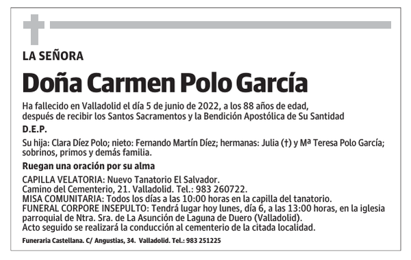 Doña Carmen Polo García