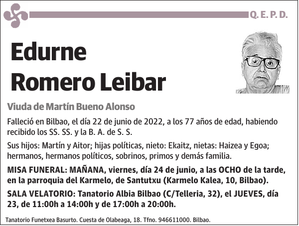 Edurne Romero Leibar