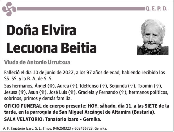 Elvira Lecuona Beitia
