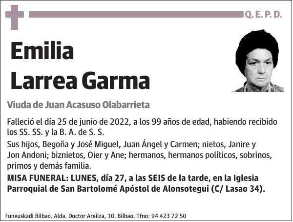 Emilia Larrea Garma