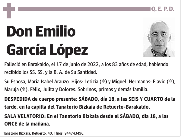 Emilio García López