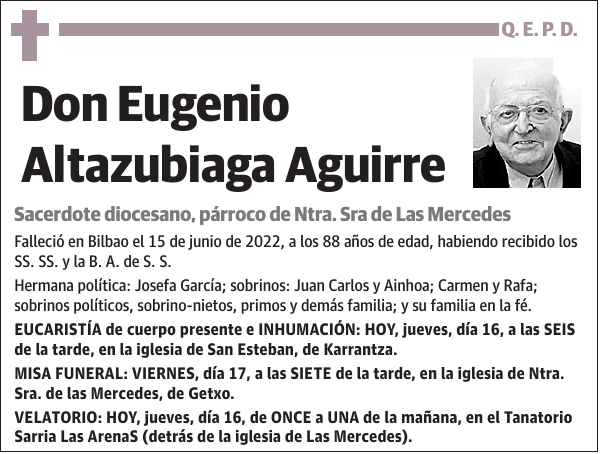 Eugenio Altazubiaga Aguirre