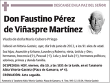 Faustino  Pérez  de  Viñaspre  Martínez