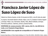 Francisco  Javier  López  de  Suso  López  de  Suso