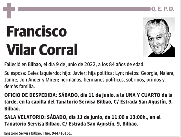 Francisco Vilar Corral
