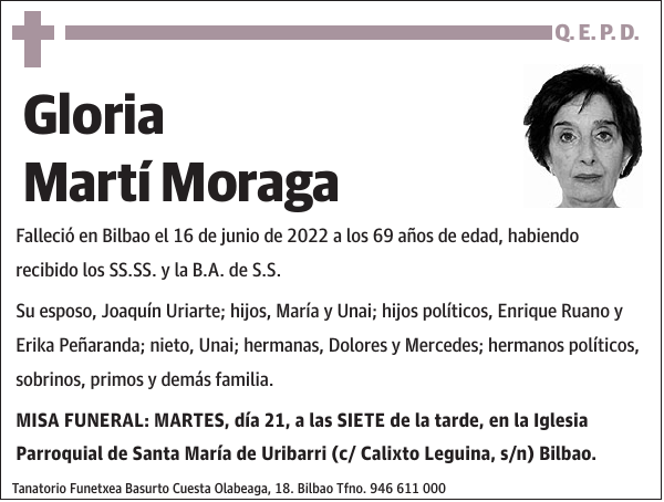 Gloria Martí Moraga