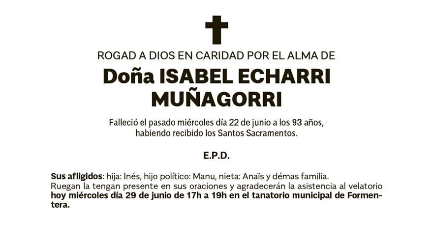 Isabel  Echarri  Muñagorri