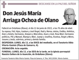 Jesús  María  Arriaga  Ochoa  de  Olano