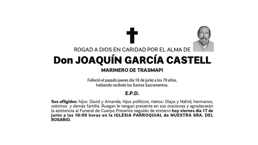 Joaquín  García  Castell