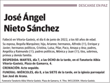 José  Ángel  Nieto  Sánchez