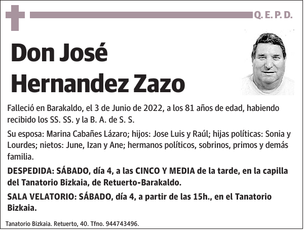 José Hernandez Zazo