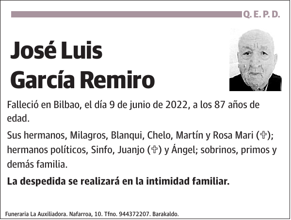 José Luis García Remiro