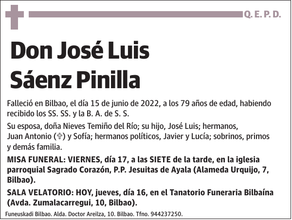 José Luis Sáenz Pinilla