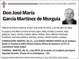 José  María  García  Martínez  de  Murguia
