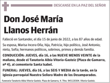 José  María  Llanos  Herrán