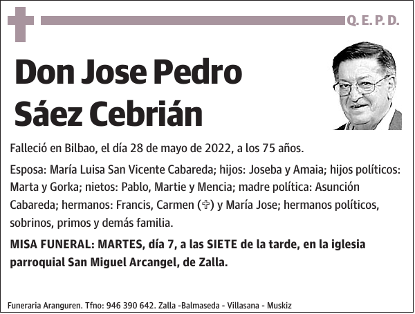 Jose Pedro Sáez Cebrián