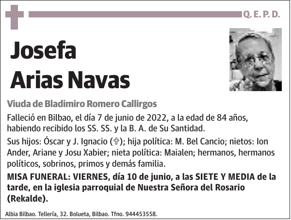 Josefa Arias Navas