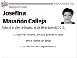 Josefina  Marañón  Calleja