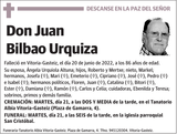 Juan  Bilbao  Urquiza