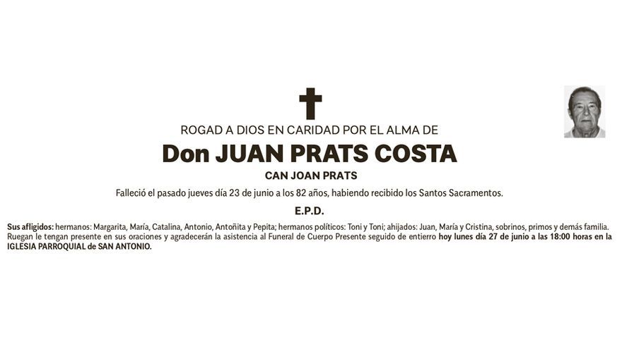 Juan  Prats  Costa