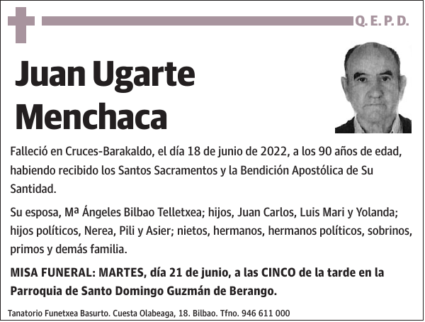 Juan Ugarte Menchaca