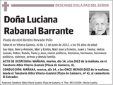 Luciana  Rabanal  Barrante