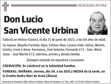 Lucio  San  Vicente  Urbina