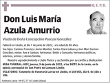 Luis  María  Azula  Amurrio