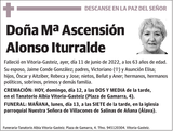 Mª  Ascensión  Alonso  Iturralde