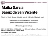 Maika  García  Sáenz  de  San  Vicente