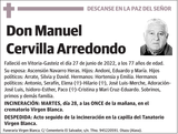 Manuel  Cervilla  Arredondo