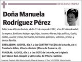 Manuela  Rodríguez  Pérez