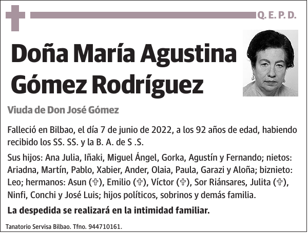 María Agustina Gómez Rodríguez