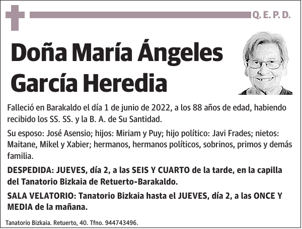 María Ángeles García Heredia