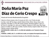 María  Paz  Díaz  de  Cerio  Crespo
