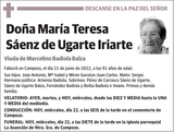 María  Teresa  Sáenz  de  Ugarte  Iriarte