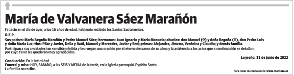 María  de  Valvanera  Sáez  Marañón