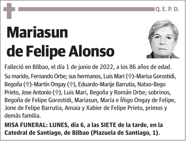 Mariasun de Felipe Alonso