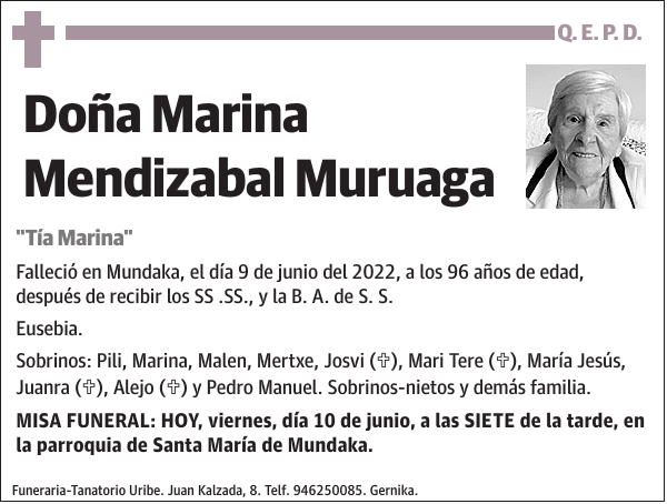 Marina Mendizabal Muruaga