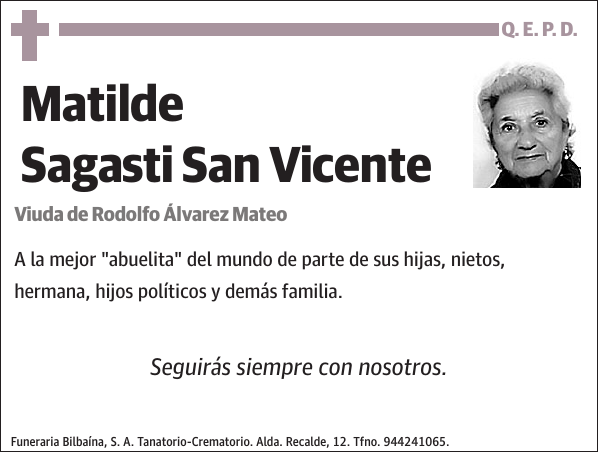 Matilde Sagasti San Vicente