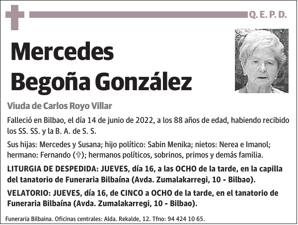 Mercedes Begoña González
