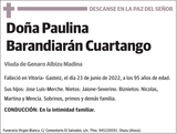 Paulina  Barandiarán  Cuartango