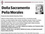 Sacramento  Peña  Morales