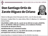 Santiago  Ortiz  de  Zarate  Iñiguez  de  Ciriano