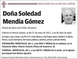 Soledad  Mendia  Gómez