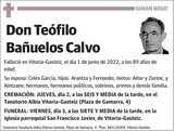 Teófilo  Bañuelos  Calvo