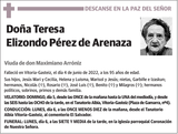 Teresa  Elizondo  Pérez  de  Arenaza