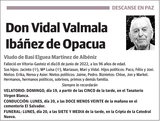 Vidal  Valmala  Ibáñez  de  Opacua