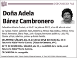 Adela  Bárez  Cambronero