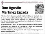 Agustín  Martínez  Espada